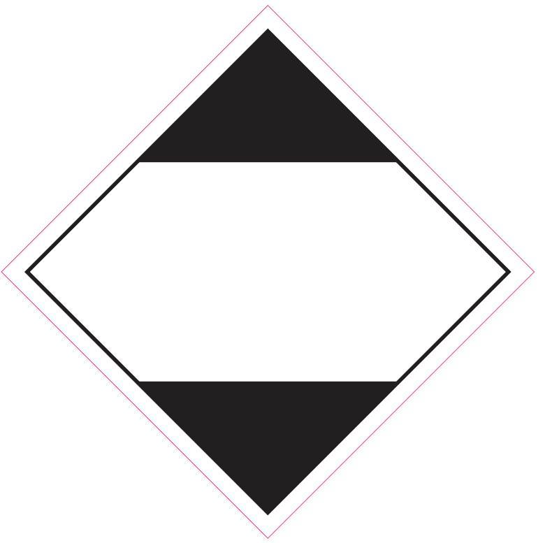 100 x 100mm UN LQ Hazard Labels